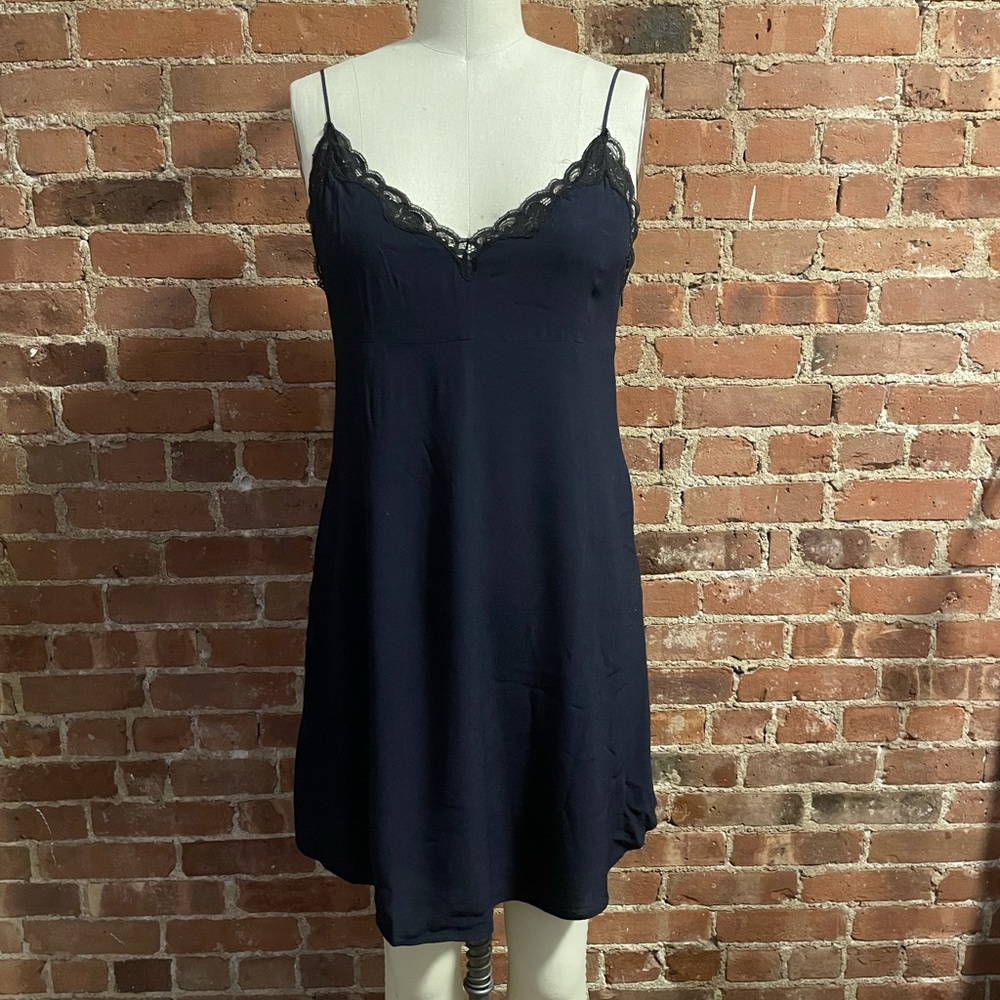 Wilfred Medium Slip Dress Navy